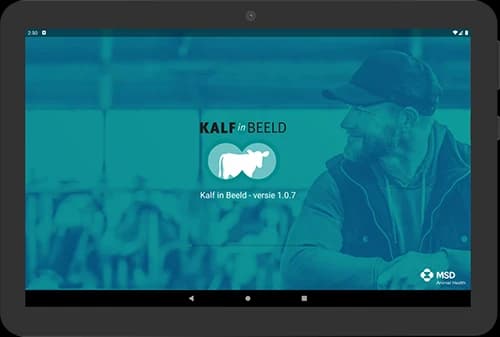 Screenshot of the Kalf In Beeld app